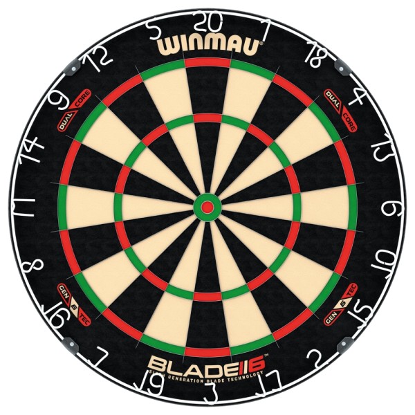 Dartboard Winmau Blade 6 Dual Core #25646